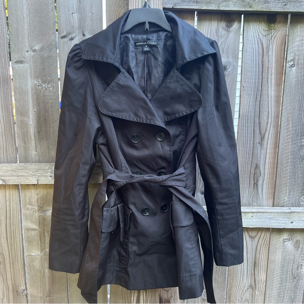 Women’s Black Trench Coat